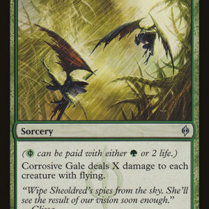 New Phyrexia - 107 - Corrosive Gale - Uncommon - G - Non-foil (Front)
