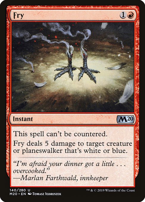 Core Set 2020 - 140 - Fry - Uncommon - R - Non-foil