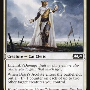 Core Set 2021 - 8 - Basri's Acolyte - Common - W - Non-foil