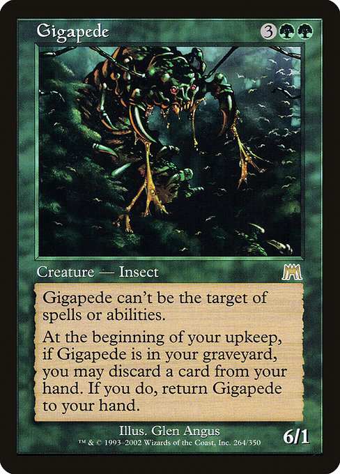 Onslaught - 264 - Gigapede - Rare - G - Non-foil (Front)