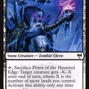 Kaldheim - 104 - Priest of the Haunted Edge - Common - B - Non-foil