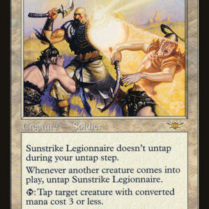 Legions - 22 - Sunstrike Legionnaire - Rare - W - Non-foil (Front)