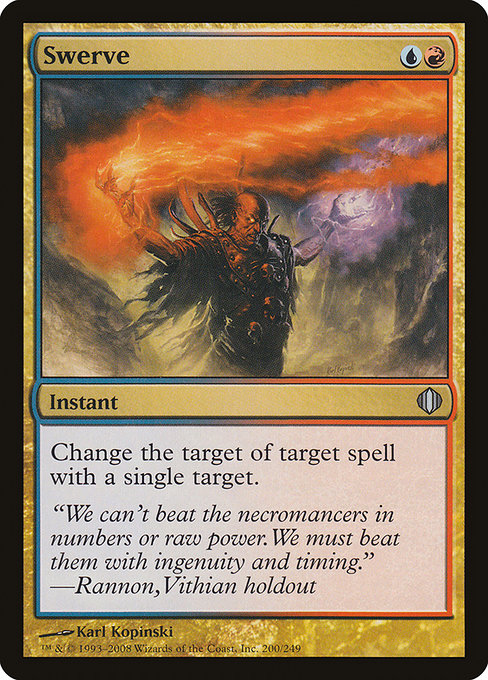 Shards of Alara - 200 - Swerve - Uncommon - UR - Non-foil (Front)