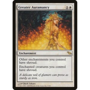 Shadowmoor - 7 - Greater Auramancy - Rare - W - Non-foil (Front)