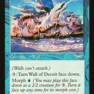 Legions - 55 - Wall of Deceit - Uncommon - U - Non-foil (Front)