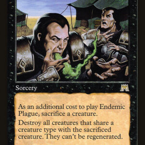 Onslaught - 142 - Endemic Plague - Rare - B - Non-foil (Front)