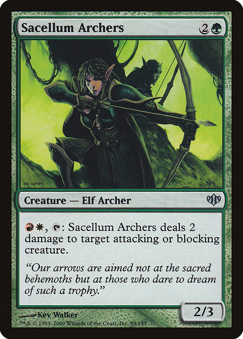 Conflux - 89 - Sacellum Archers - Uncommon - G - Non-foil (Front)