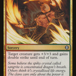 Shards of Alara - 190 - Sangrite Surge - Uncommon - RG - Non-foil (Front)
