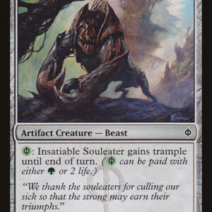 New Phyrexia - 140 - Insatiable Souleater - Common - C - Non-foil (Front)