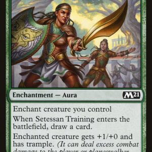 Core Set 2021 - 205 - Setessan Training - Common - G - Non-foil