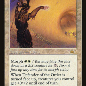 Legions - 11 - Defender of the Order - Rare - W - Non-foil (Front)
