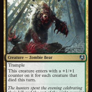 Innistrad Remastered - 240 - Grizzly Ghoul - Uncommon - BG - Non-foil (Front)