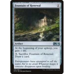 Core Set 2019 - 235 - Fountain of Renewal - Uncommon - C - Non-foil