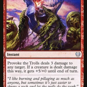 Kaldheim - 144 - Provoke the Trolls - Uncommon - R - Non-foil