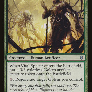 New Phyrexia - 126 - Vital Splicer - Uncommon - G - Non-foil (Front)