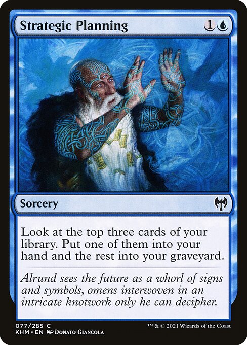 Kaldheim - 77 - Strategic Planning - Common - U - Non-foil