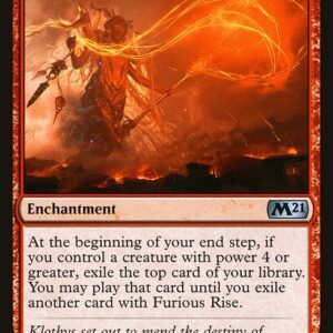 Core Set 2021 - 144 - Furious Rise - Uncommon - R - Non-foil