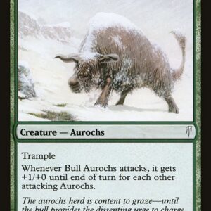 Coldsnap - 107 - Bull Aurochs - Common - G - Non-foil (Front)