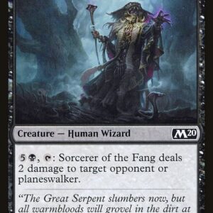 Core Set 2020 - 114 - Sorcerer of the Fang - Common - B - Non-foil