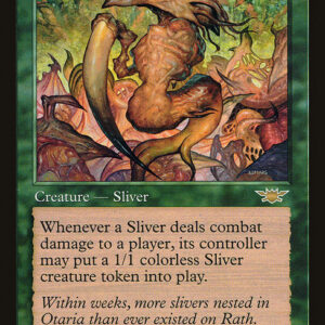 Legions - 120 - Brood Sliver - Rare - G - Non-foil (Front)