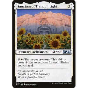 Core Set 2021 - 33 - Sanctum of Tranquil Light - Uncommon - W - Non-foil