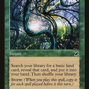 Scourge - 128 - Sprouting Vines - Common - G - Non-foil (Front)