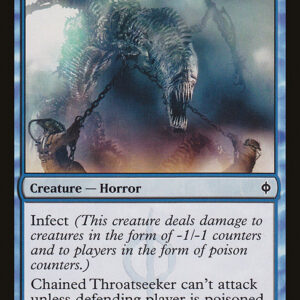 New Phyrexia - 30 - Chained Throatseeker - Common - U - Non-foil (Front)