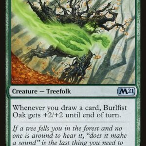 Core Set 2021 - 174 - Burlfist Oak - Uncommon - G - Non-foil
