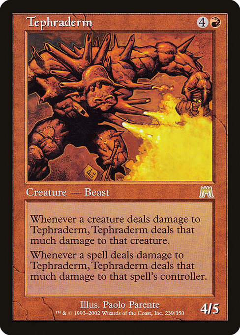 Onslaught - 239 - Tephraderm - Rare - R - Non-foil (Front)
