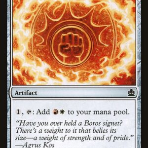 Commander 2011 - 243 - Boros Signet - Common - C - Non-foil (Front)