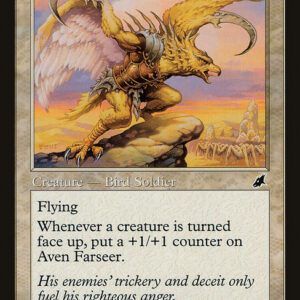 Scourge - 3 - Aven Farseer - Common - W - Non-foil (Front)