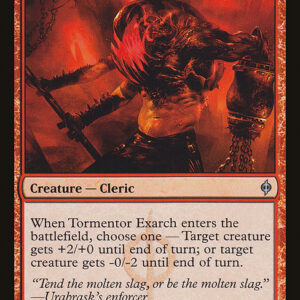 New Phyrexia - 97 - Tormentor Exarch - Uncommon - R - Non-foil (Front)