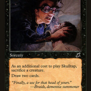 Scourge - 73 - Skulltap - Common - B - Foil (Front)