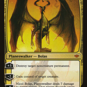 Conflux - 120 - Nicol Bolas, Planeswalker - Mythic - Multi - Foil (Front)