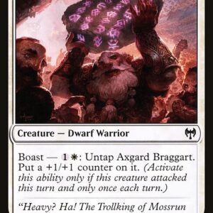 Kaldheim - 1 - Axgard Braggart - Common - W - Non-foil