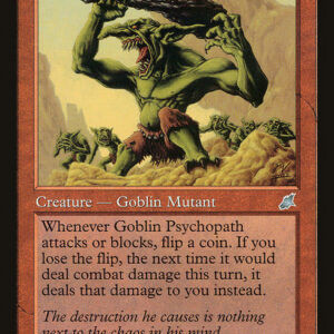 Scourge - 95 - Goblin Psychopath - Uncommon - R - Non-foil (Front)