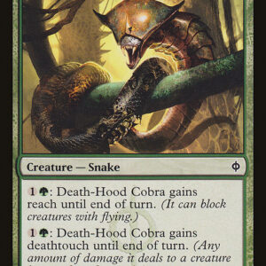 New Phyrexia - 108 - Death-Hood Cobra - Common - G - Non-foil (Front)