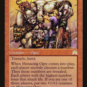 Onslaught - 219 - Menacing Ogre - Rare - R - Non-foil (Front)