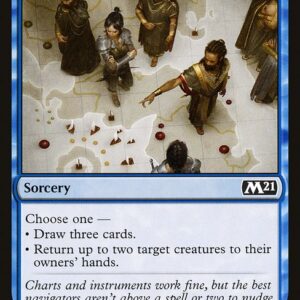 Core Set 2021 - 62 - Read the Tides - Common - U - Non-foil