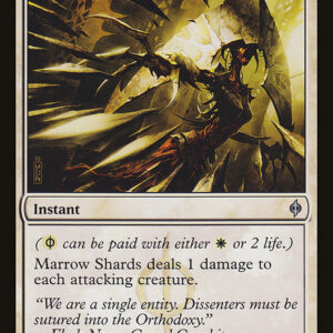New Phyrexia - 15 - Marrow Shards - Uncommon - W - Foil (Front)