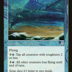 Scourge - 54 - Thundercloud Elemental - Uncommon - U - Non-foil (Front)