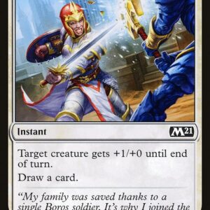 Core Set 2021 - 15 - Defiant Strike - Common - W - Non-foil