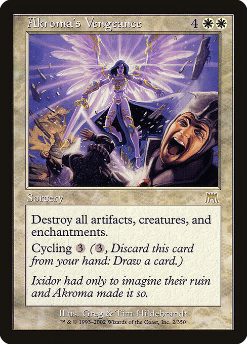 Onslaught - 2 - Akroma's Vengeance - Rare - W - Non-foil (Front)