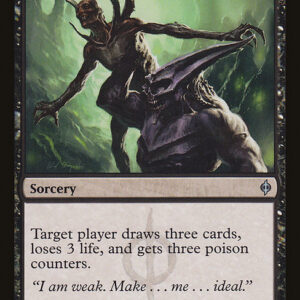 New Phyrexia - 53 - Caress of Phyrexia - Uncommon - B - Non-foil (Front)
