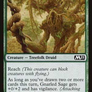 Core Set 2021 - 187 - Gnarled Sage - Common - G - Non-foil