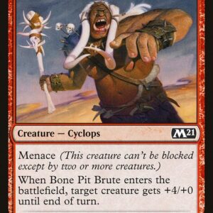Core Set 2021 - 132 - Bone Pit Brute - Common - R - Non-foil