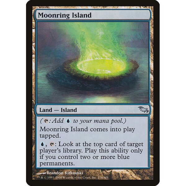 Shadowmoor - 276 - Moonring Island - Uncommon - C - Non-foil (Front)