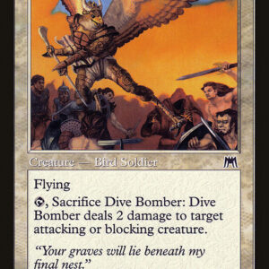 Onslaught - 26 - Dive Bomber - Common - W - Foil (Front)