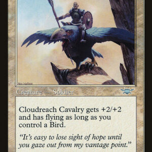 Legions - 7 - Cloudreach Cavalry - Uncommon - W - Non-foil (Front)