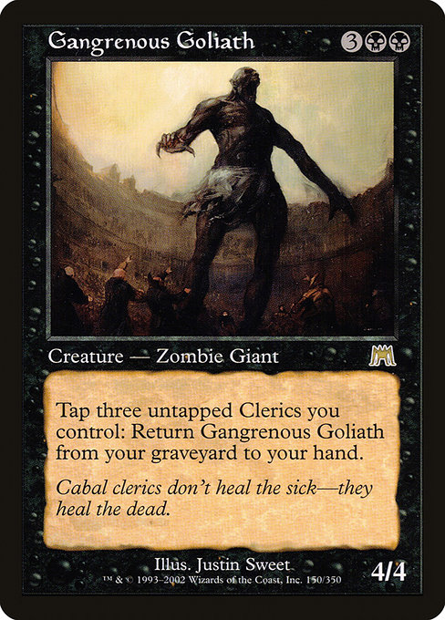 Onslaught - 150 - Gangrenous Goliath - Rare - B - Non-foil (Front)